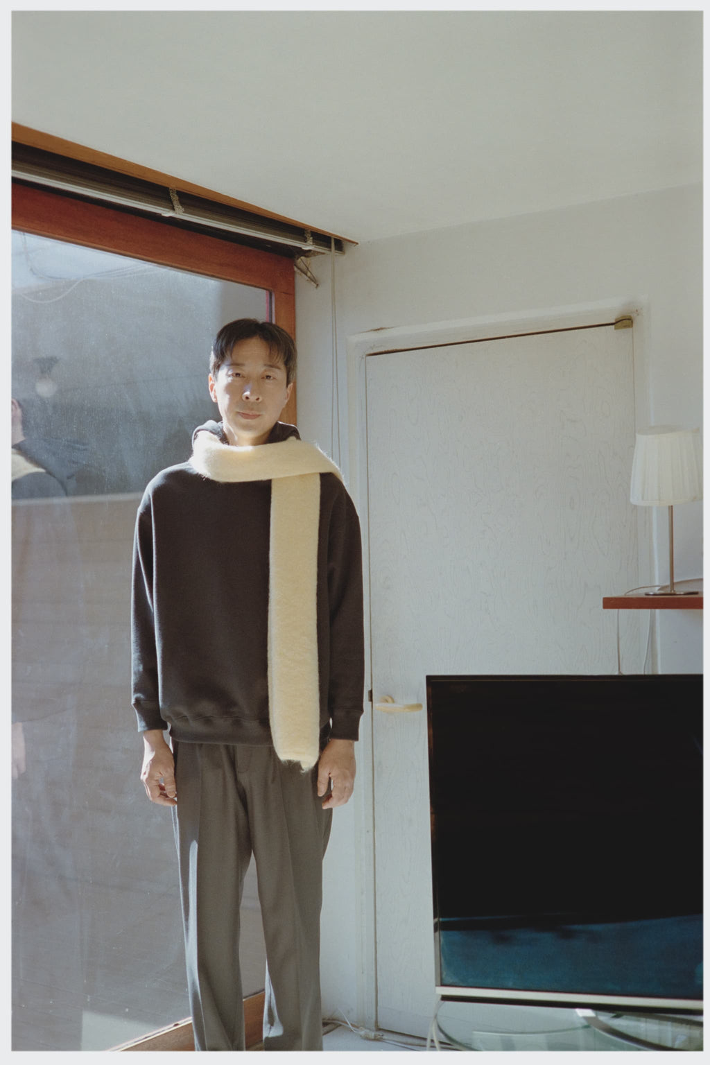 TWO TUCK SLACKS – FUJI