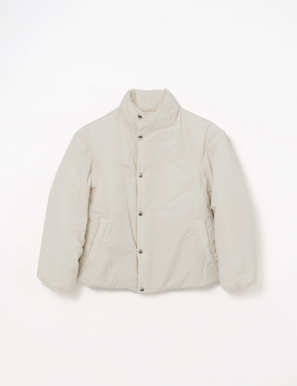 SILK POLYESTER PADET JACKET – FUJI