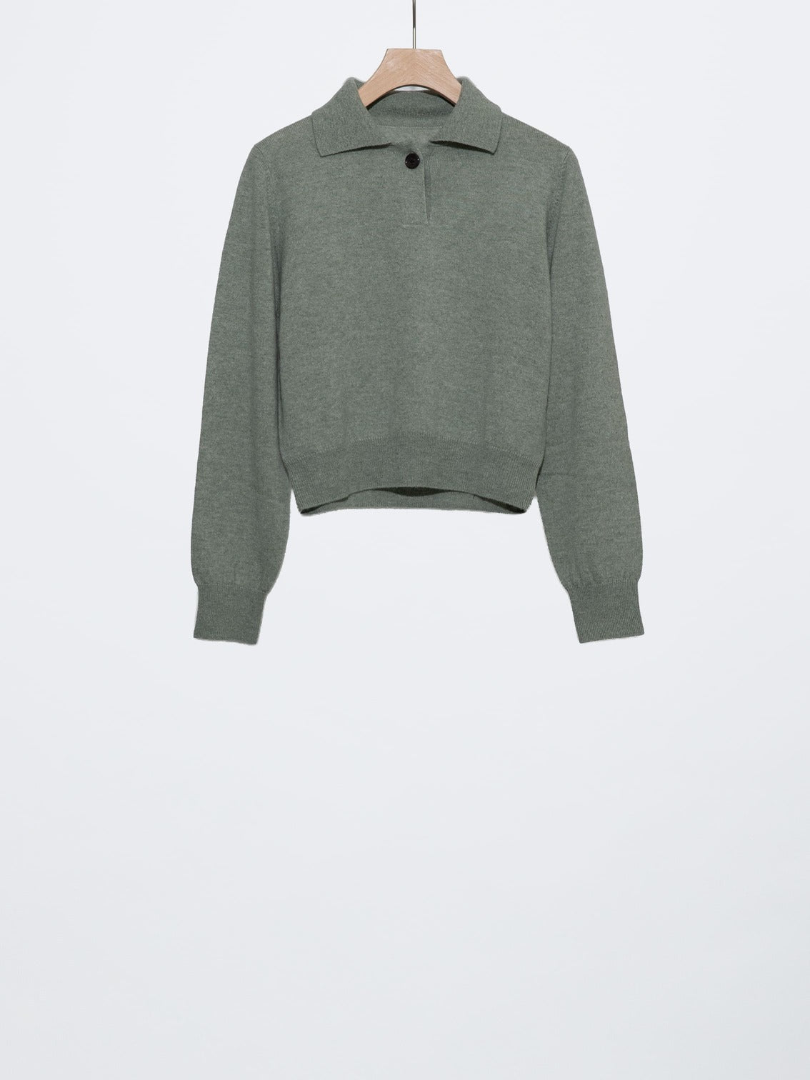 CASHMERE KNIT POLO