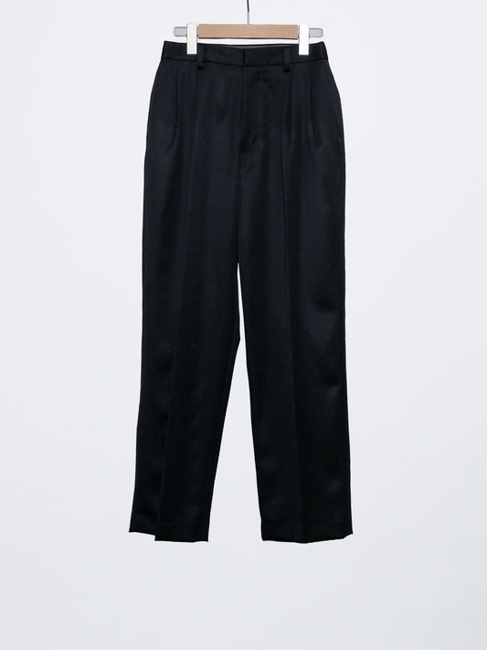 WOOL TWO TUCK SLACKS