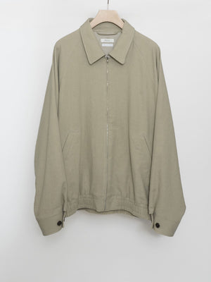 COTTON SILK RAGLAN BLOUSON