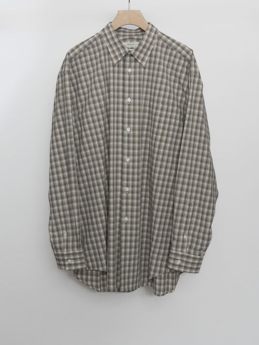 COTTON CHECK SHIRT