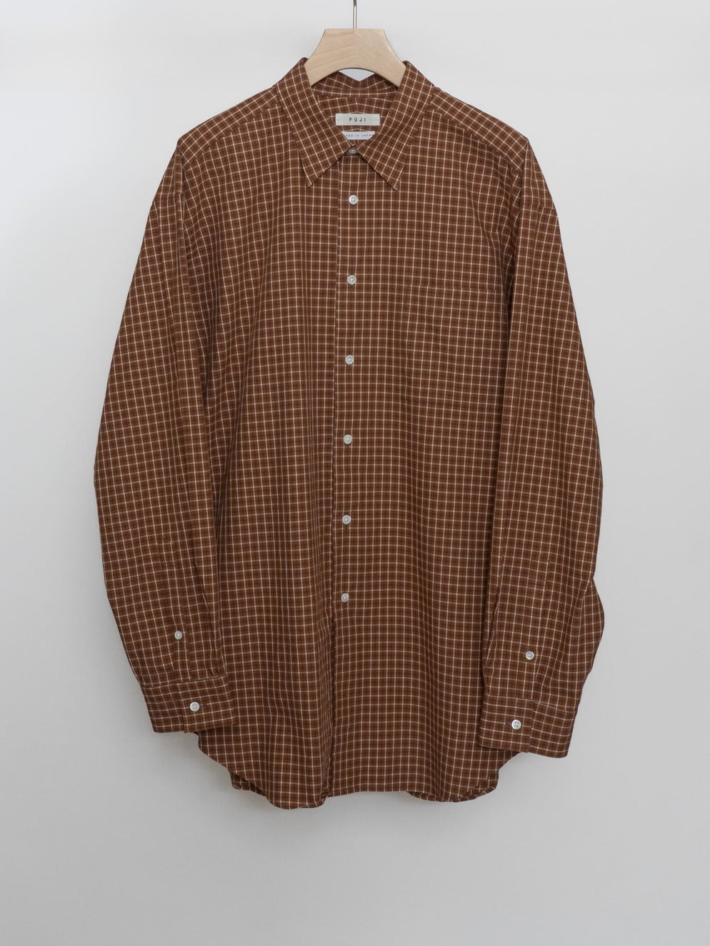 COTTON CHECK SHIRT