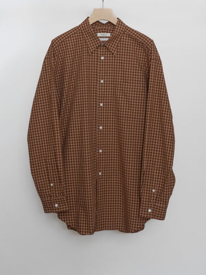 COTTON CHECK SHIRT