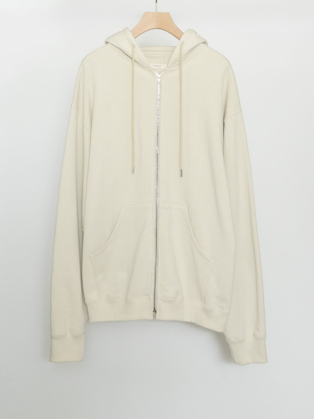COTTON ZIP UP HOODIE