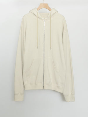 COTTON ZIP UP HOODIE