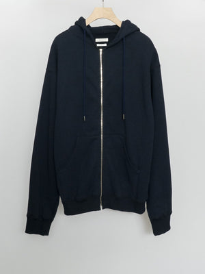 COTTON ZIP UP HOODIE
