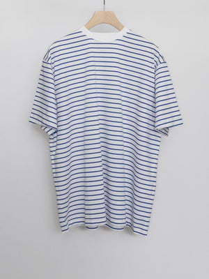SUPIMA COTTON BORDER S/S T-SHIRT