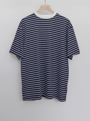SUPIMA COTTON BORDER S/S T-SHIRT