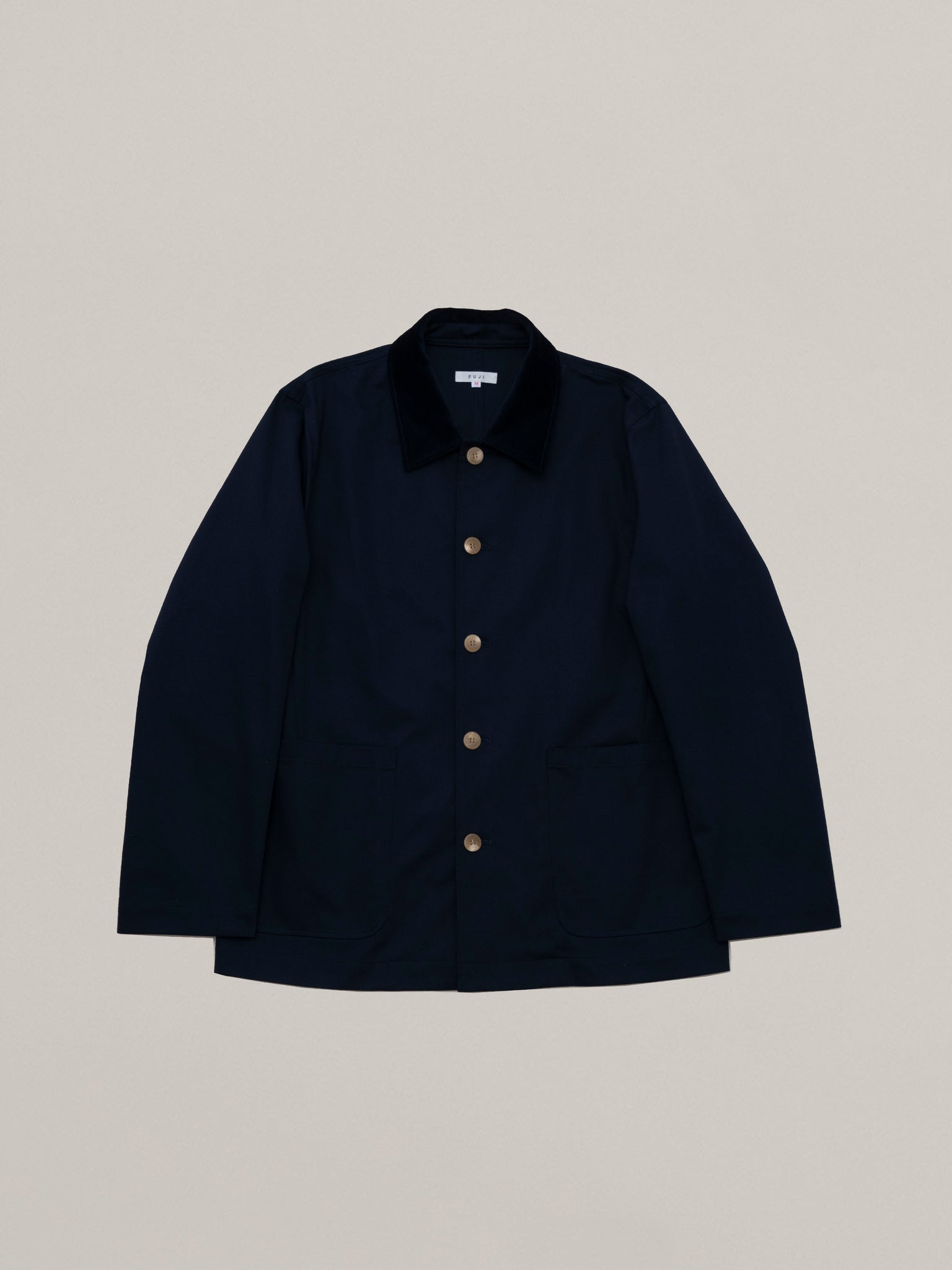 SHIRT JACKET / navy