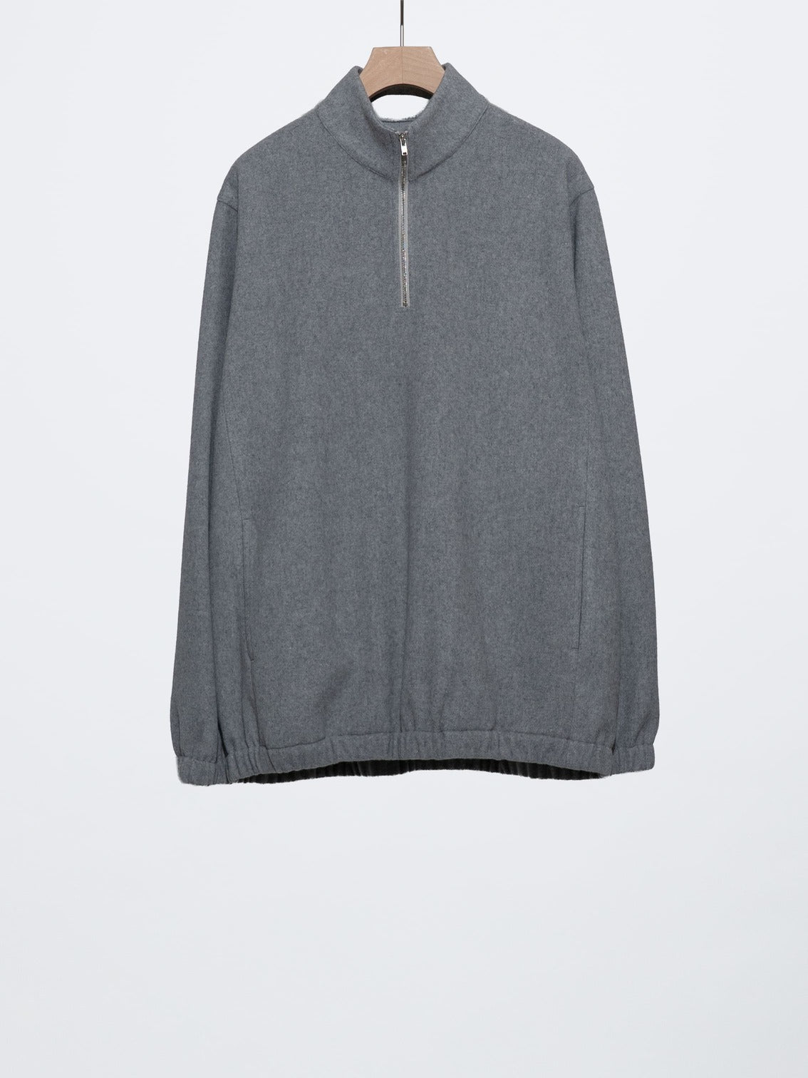 BRUSHED WOOL PULLOVER
