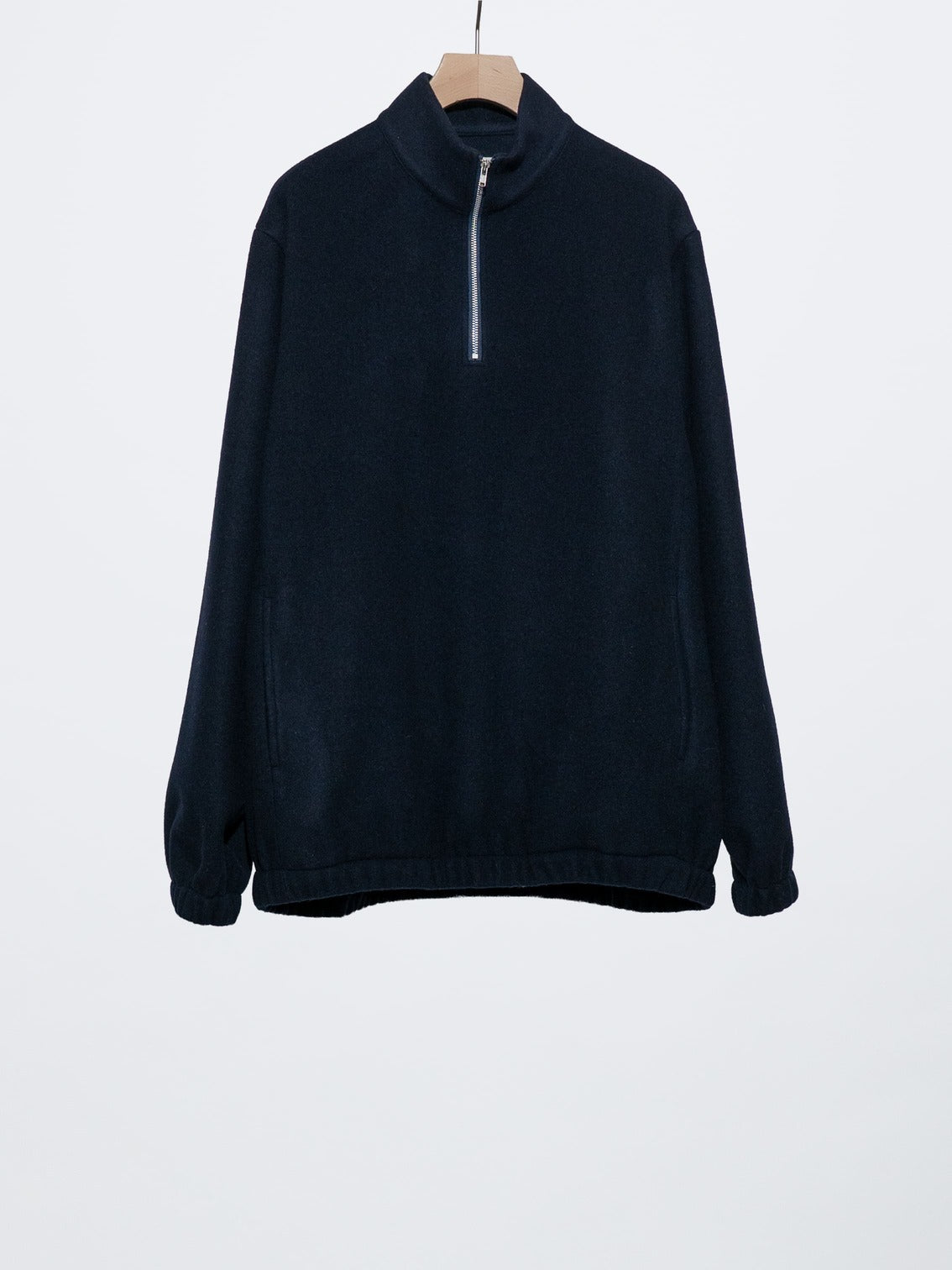 BRUSHED WOOL PULLOVER