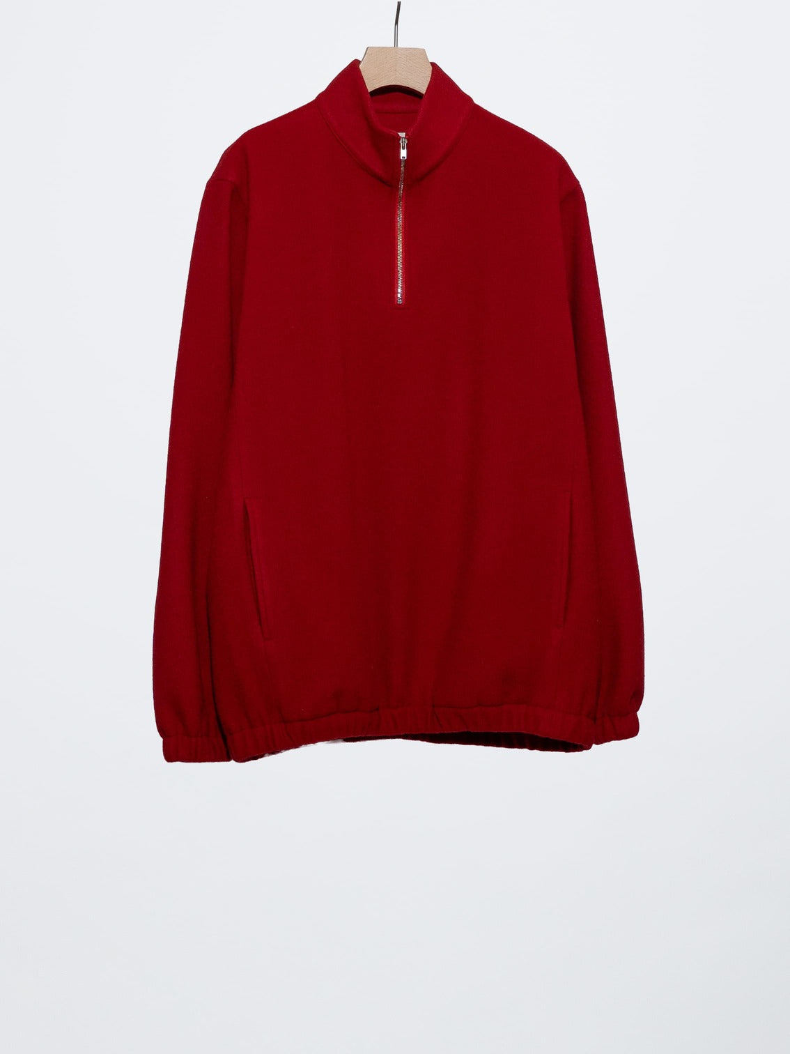 BRUSHED WOOL PULLOVER