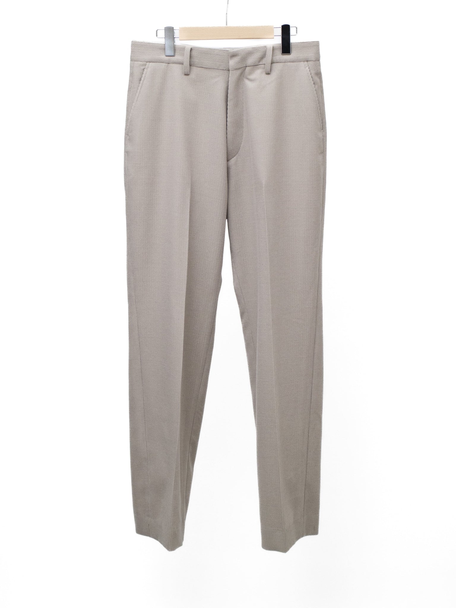 WOOL CASHMERE CORDUROY SLACKS