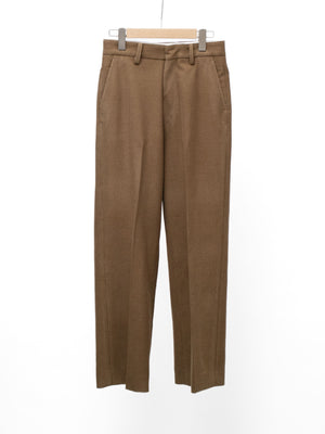 WOOL CASHMERE CORDUROY SLACKS
