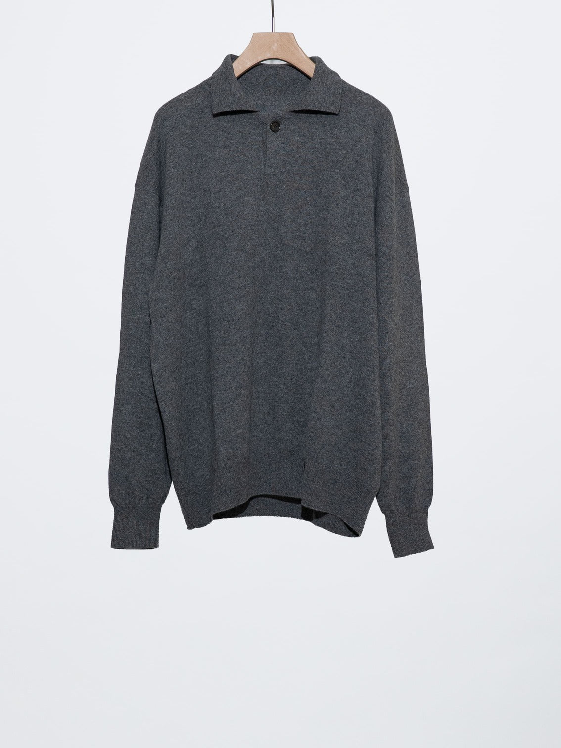 CASHMERE KNIT POLO