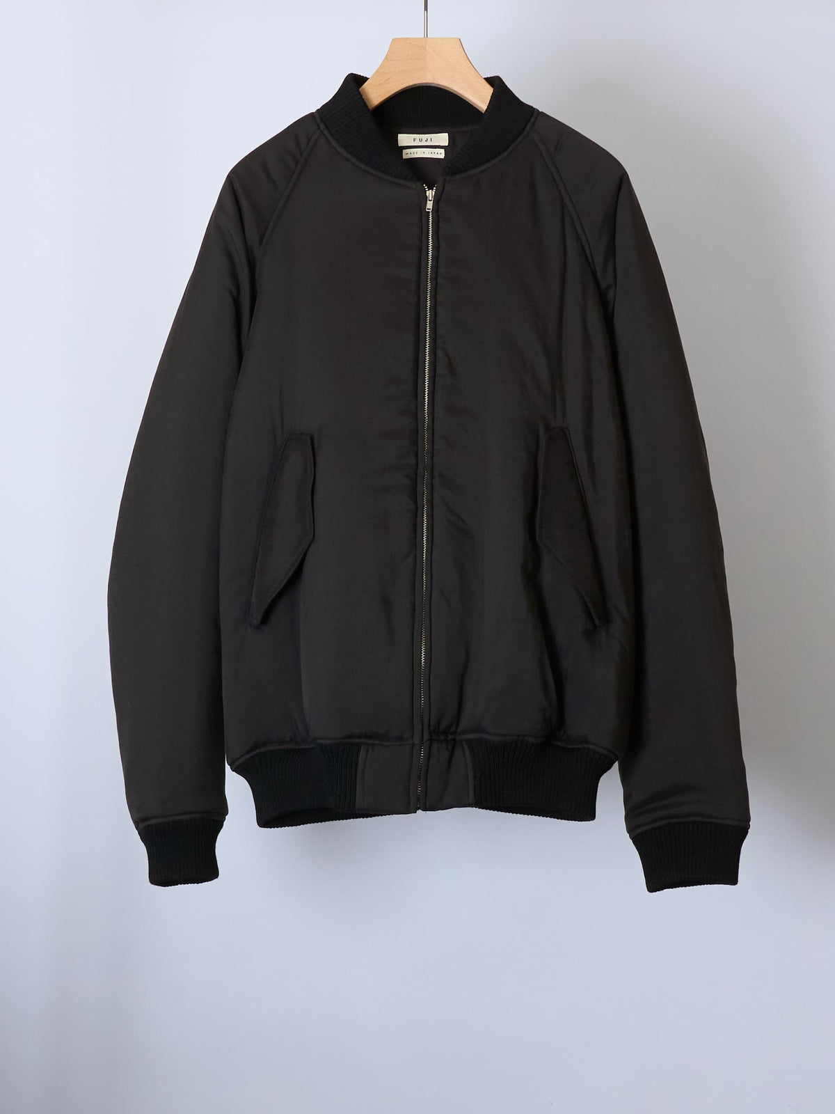 SILK POLYESTER PADDED BLOUSON