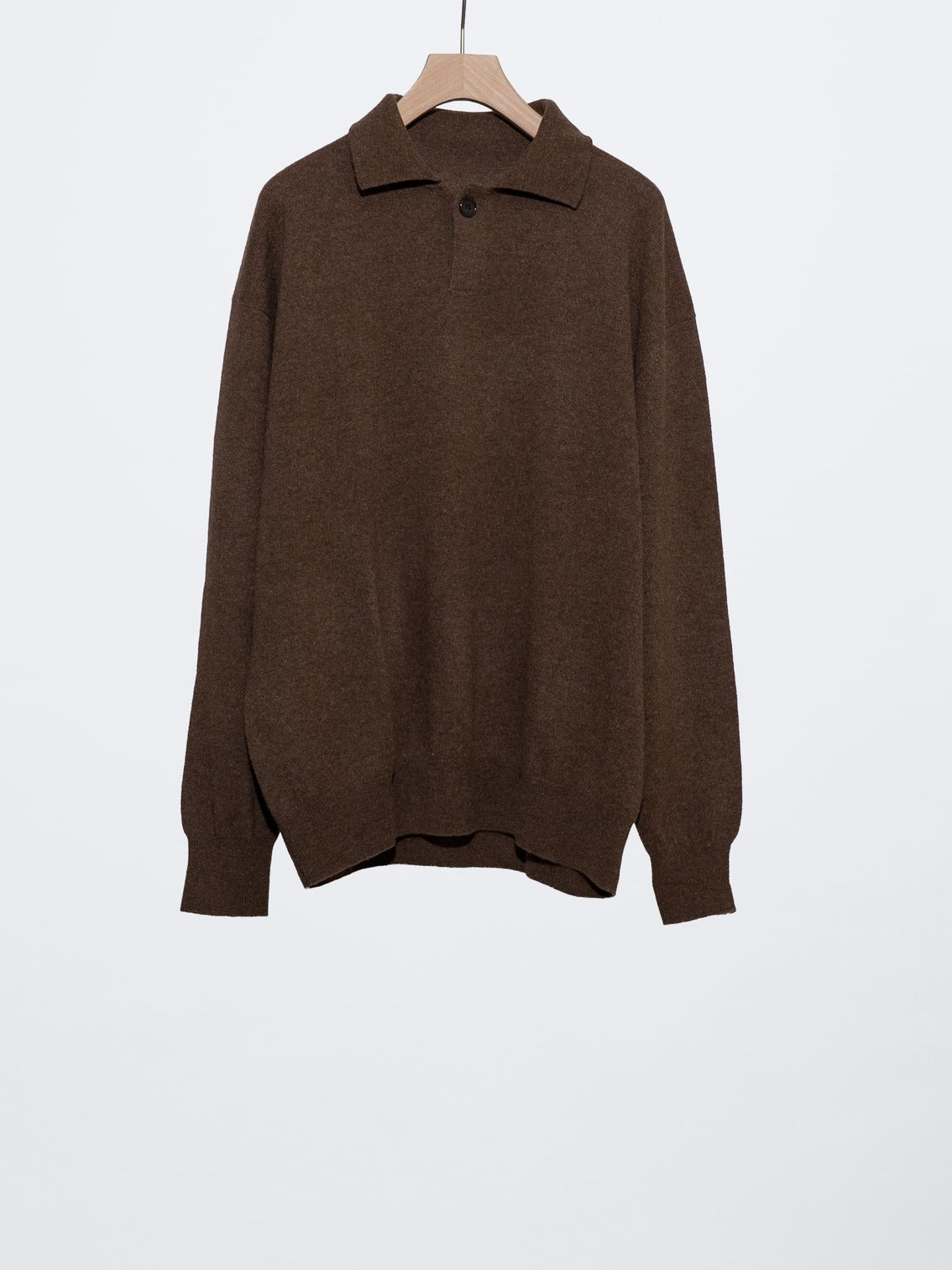 CASHMERE KNIT POLO