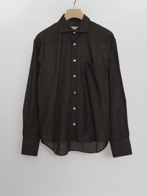 COTTON SILK CHECK SHIRT