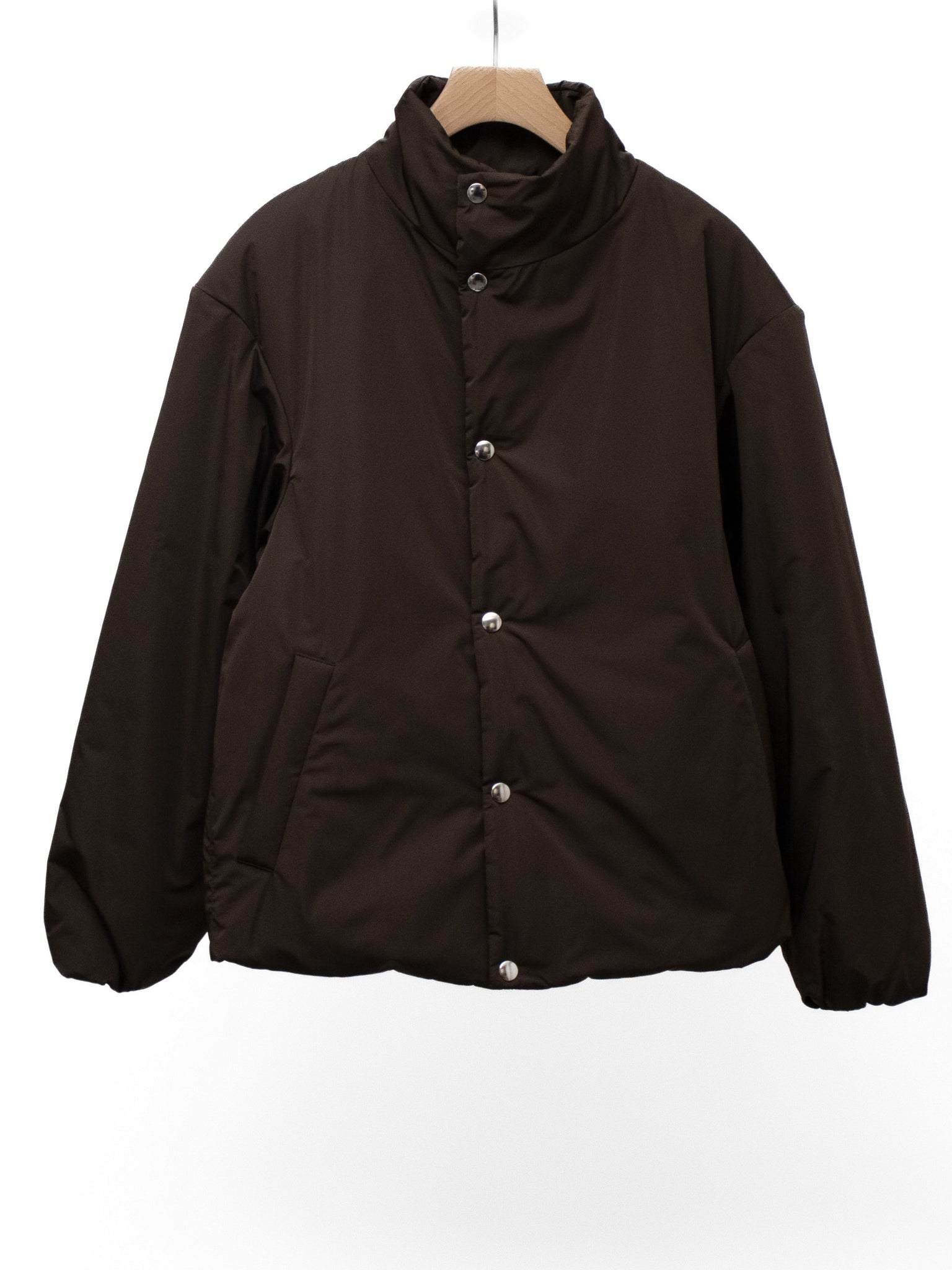 SILK POLYESTER PADET JACKET