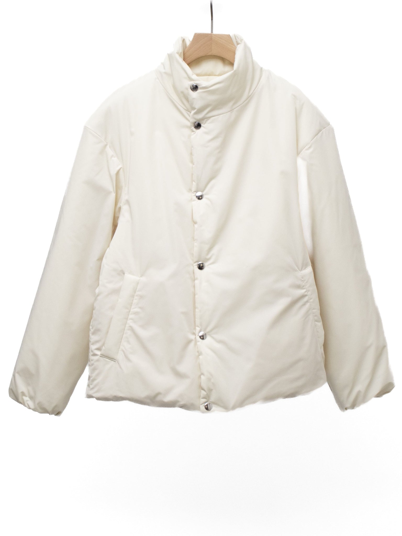 SILK POLYESTER PADET JACKET