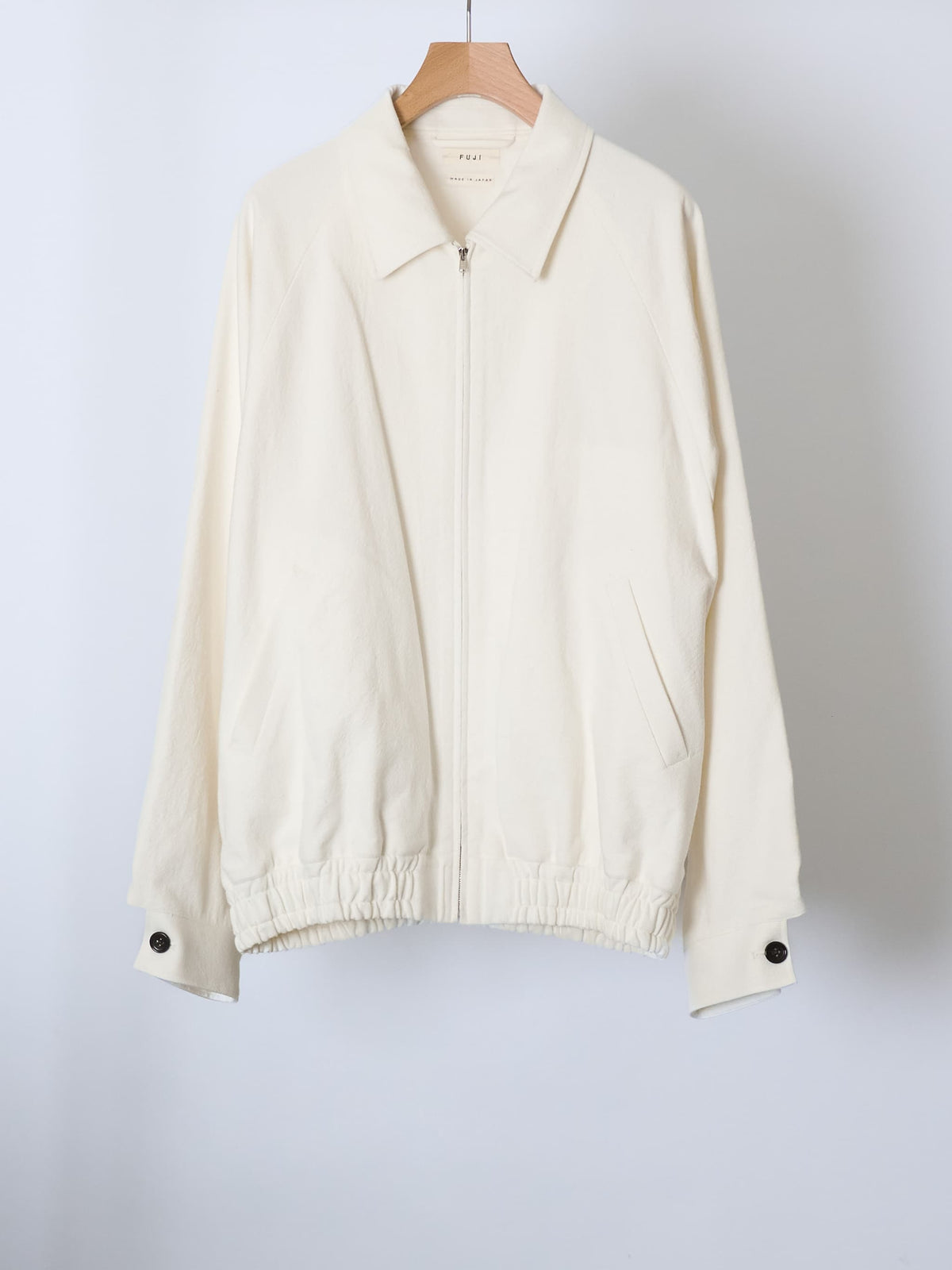 COTTON SILK RAGLAN BLOUSON