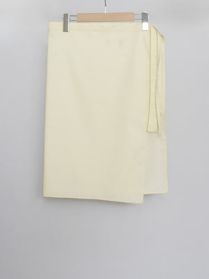 OXFORD WRAP SKIRT