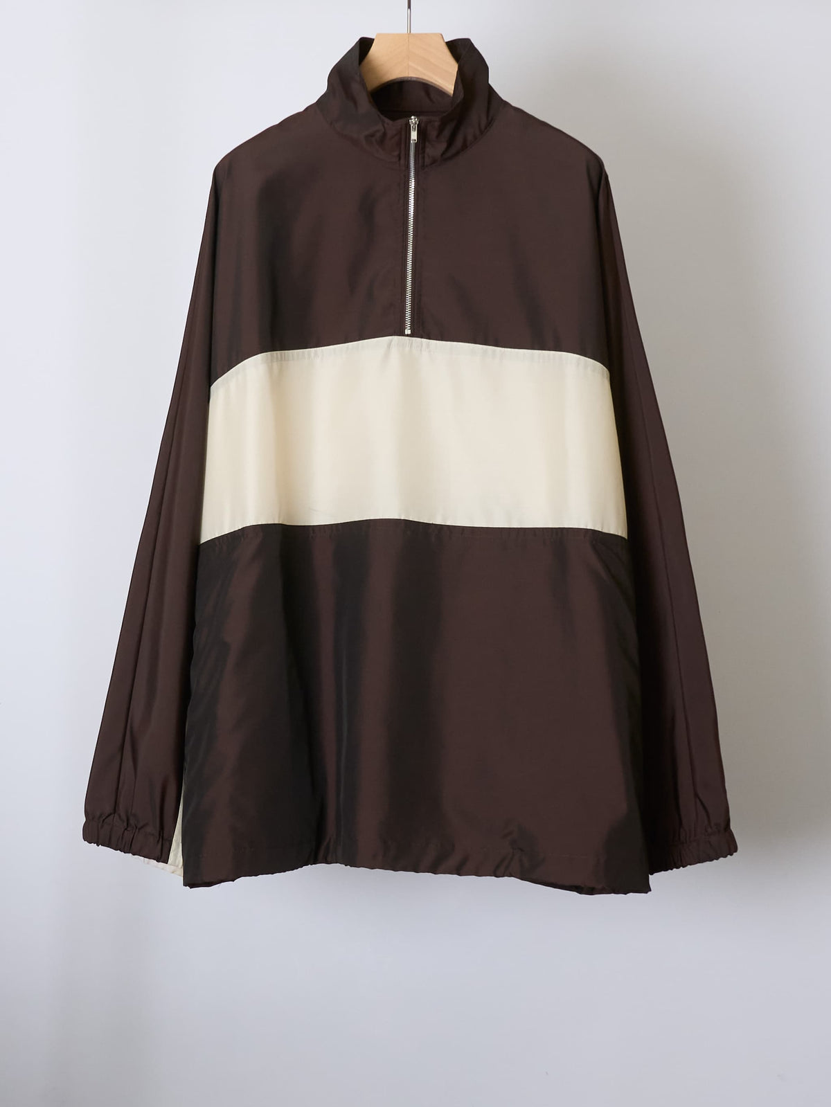 HALF ZIP STANDCOLLAR LIGHT PARKA
