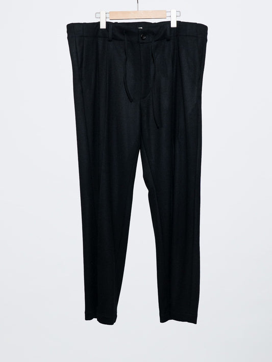 WOOL BELTLESS CORDED PANTS