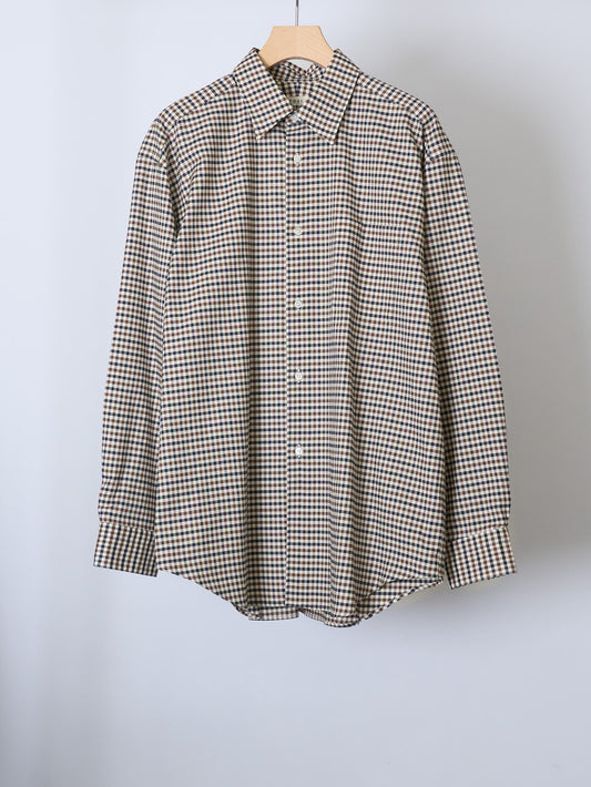 COTTON CHECK SHIRT