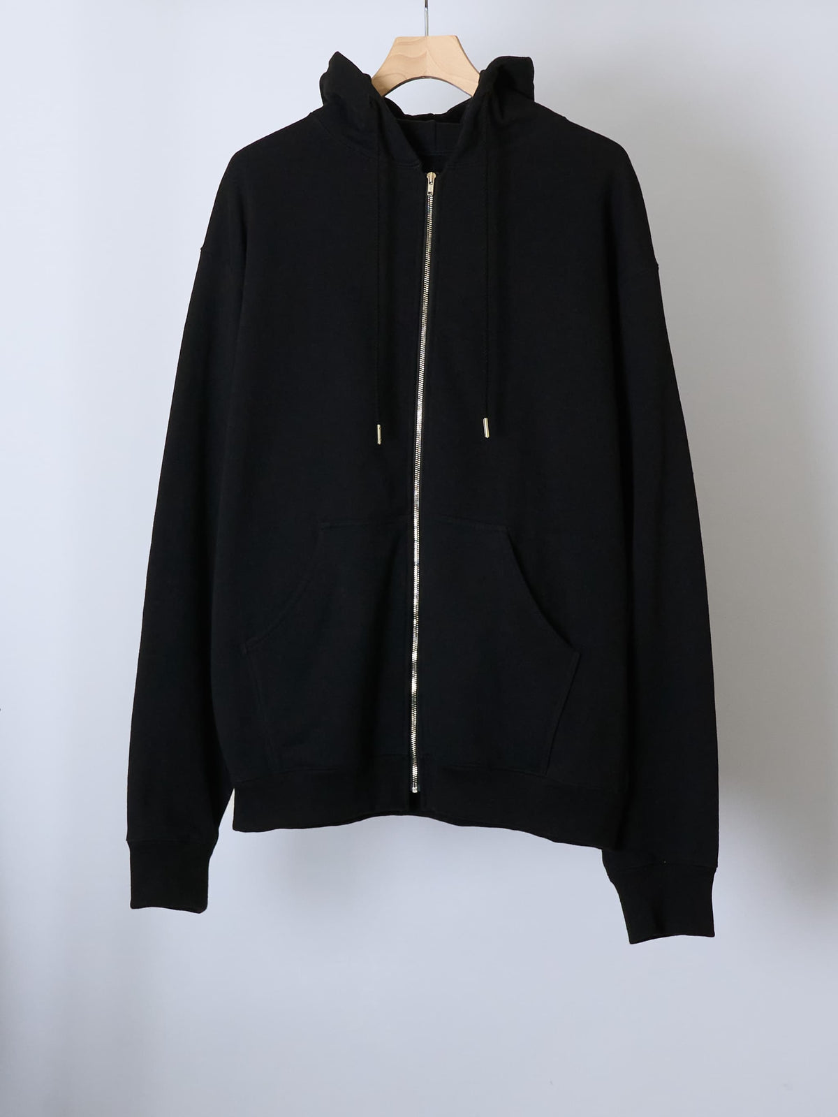 COTTON ZIP UP HOODIE