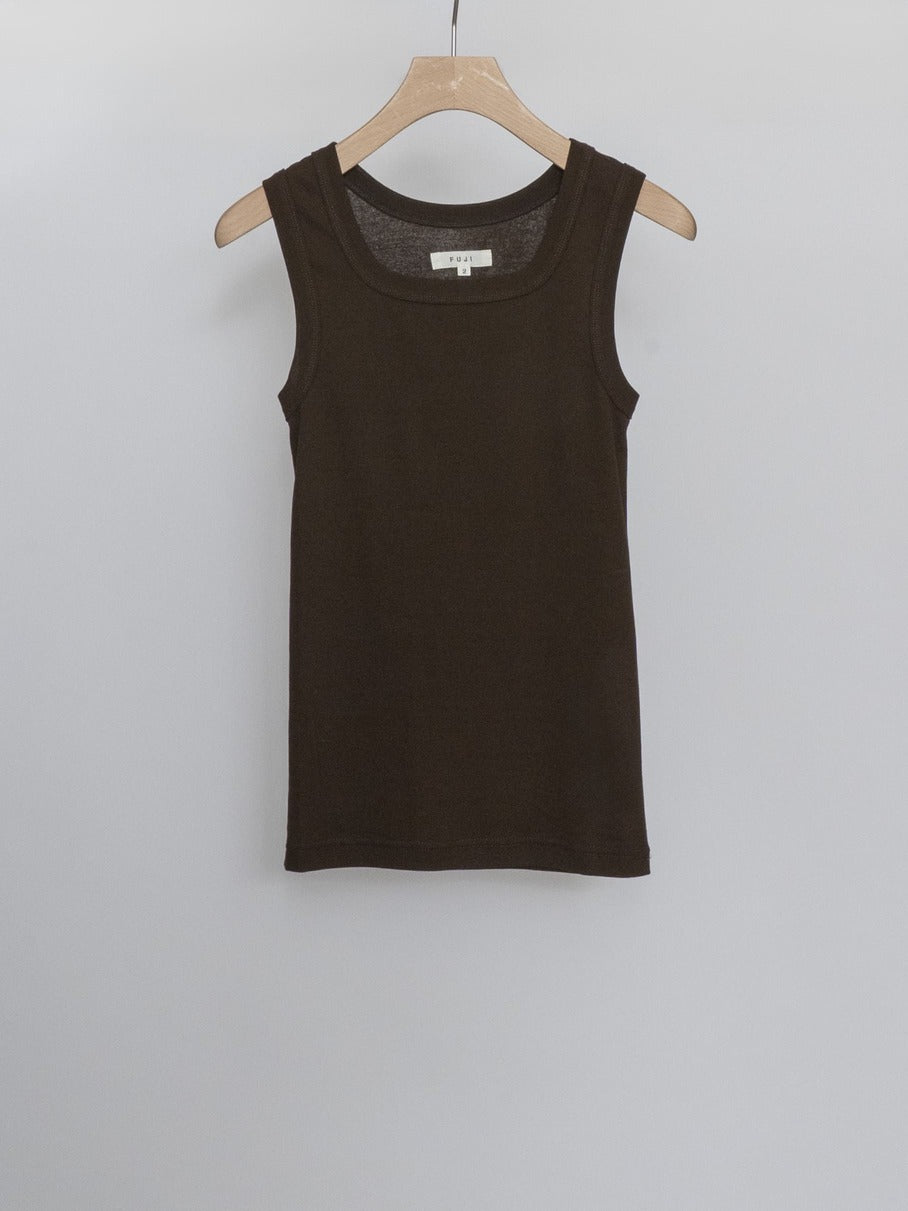 COTTON SQUARE TANK TOP
