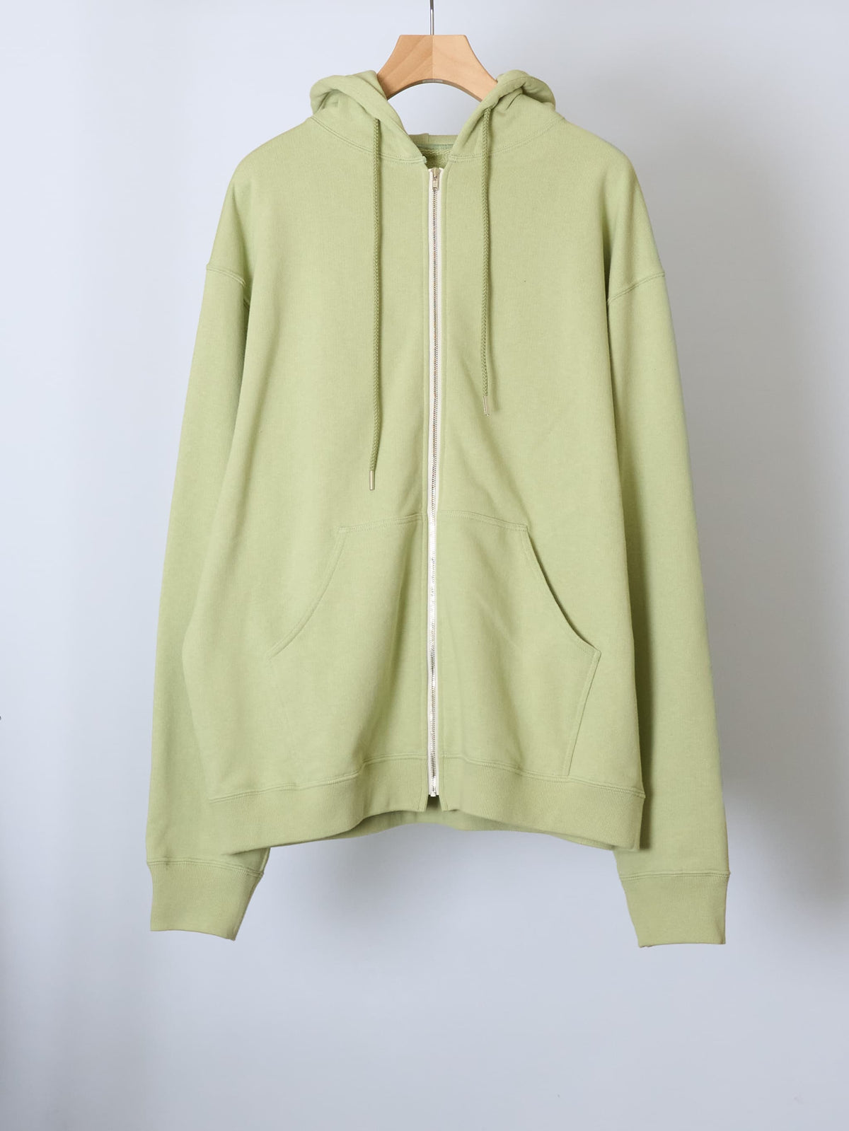 COTTON ZIP UP HOODIE