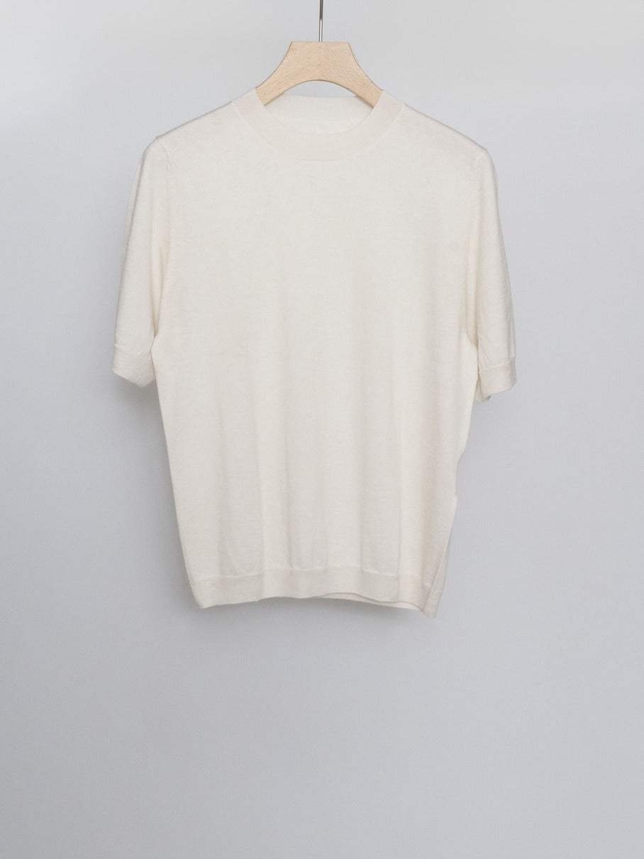 SILK CASHMERE S/S KNIT