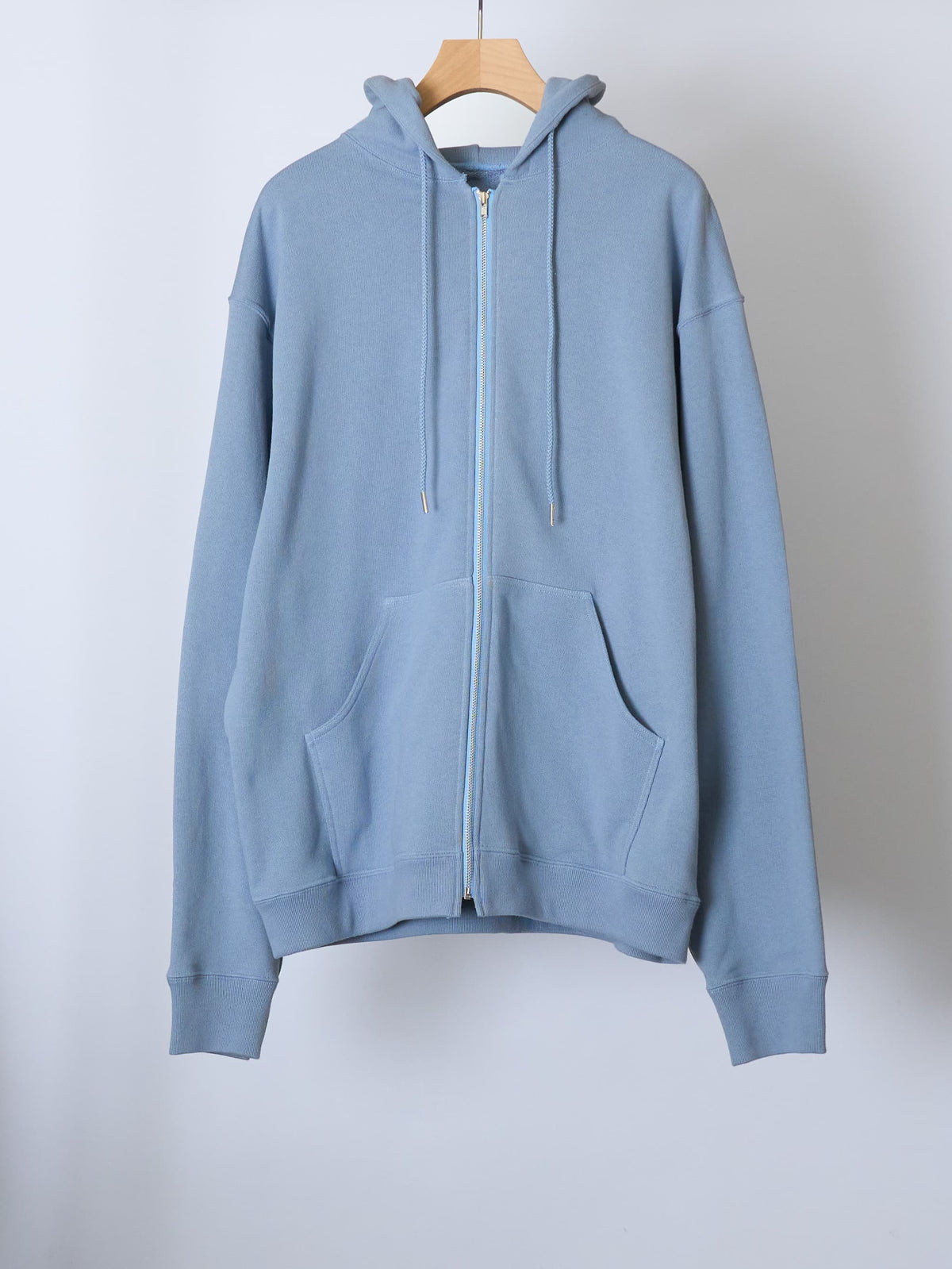 COTTON ZIP UP HOODIE