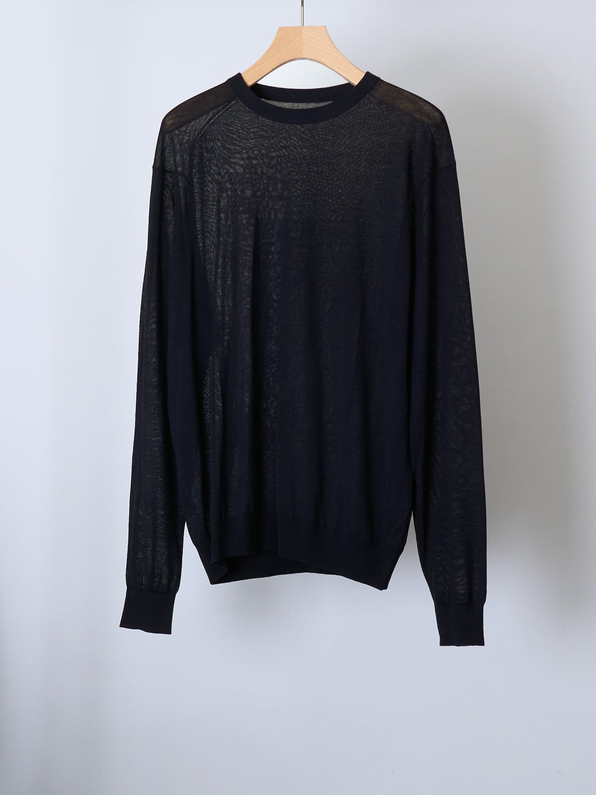 SILK CREW NECK KNIT