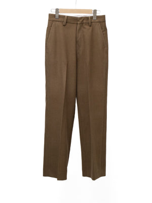 WOOL CASHMERE CORDUROY SLACKS