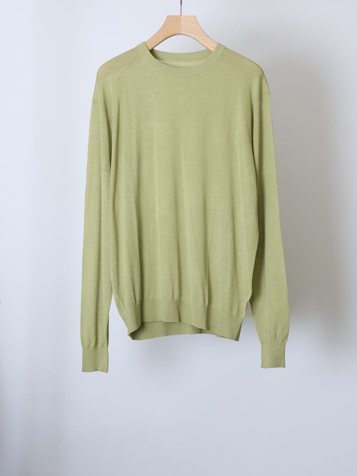 SILK CREW NECK KNIT