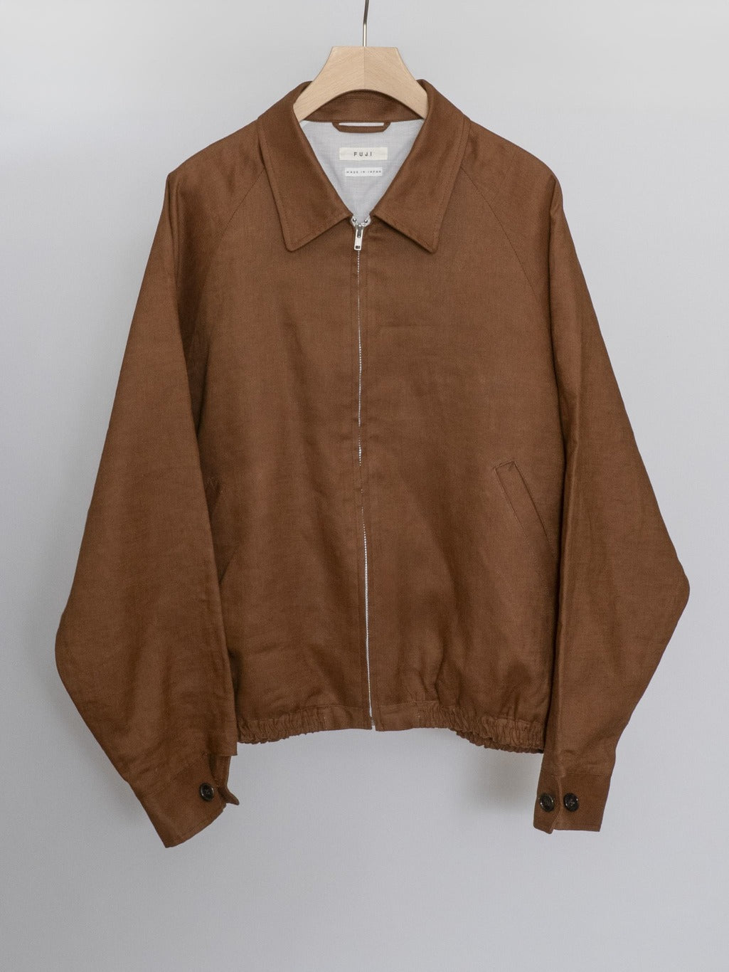 LINEN RAGLAN BLOUSON