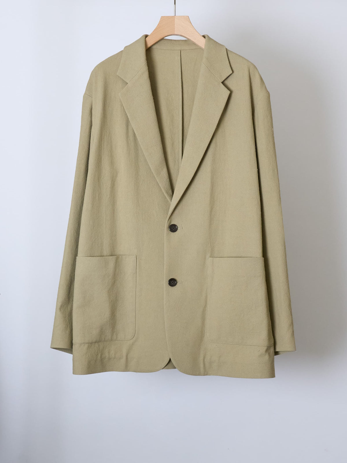 COTTON SILK TAILORED JACKET