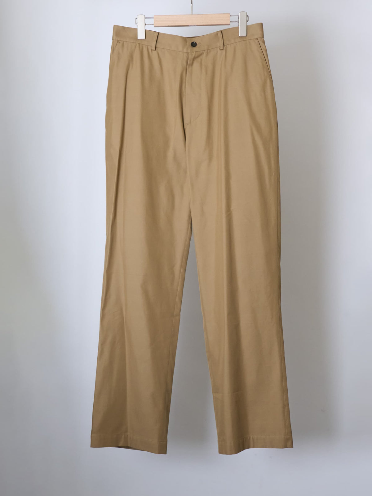 COTTON SILK CHINO PANTS