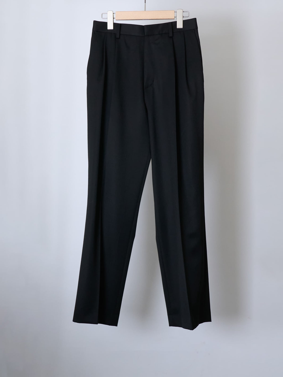 WOOL BELTLESS PANTS