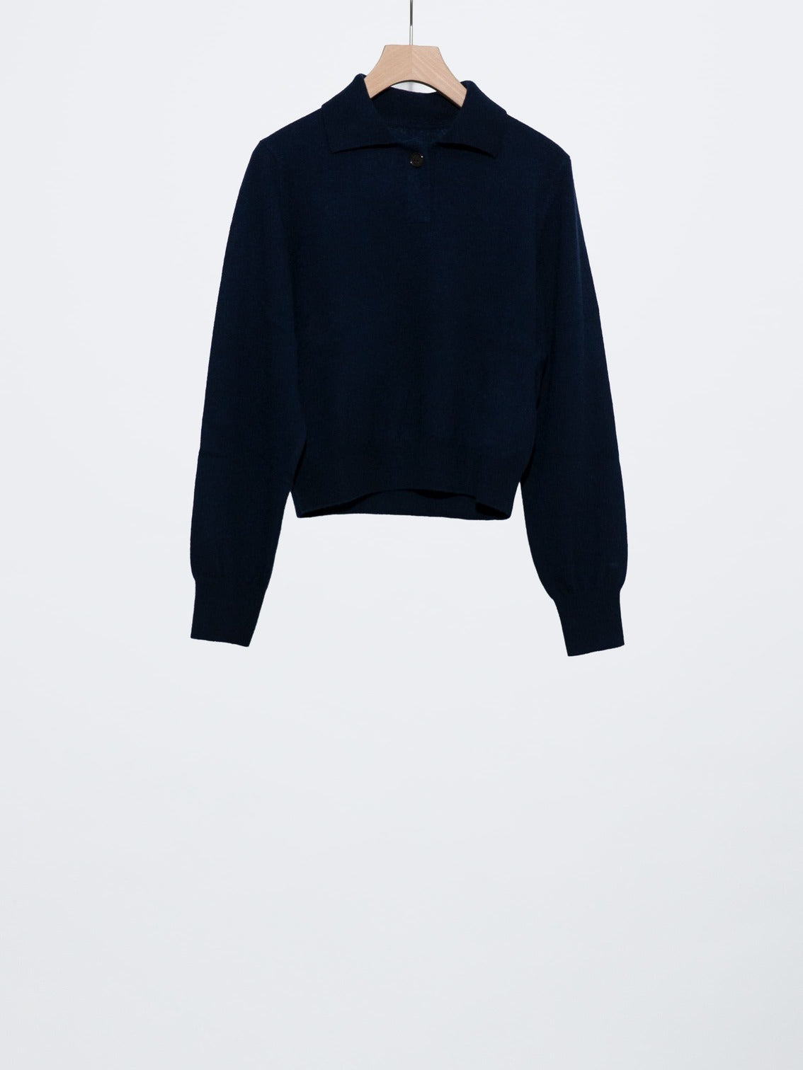 CASHMERE KNIT POLO