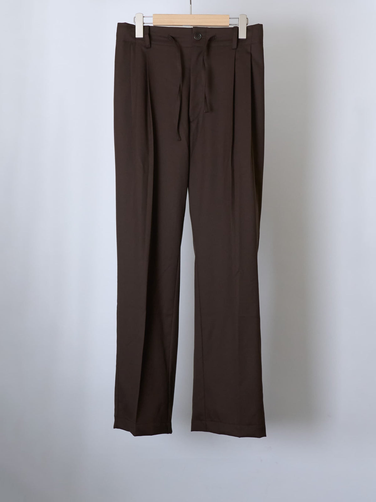WOOL BELTLESS PANTS