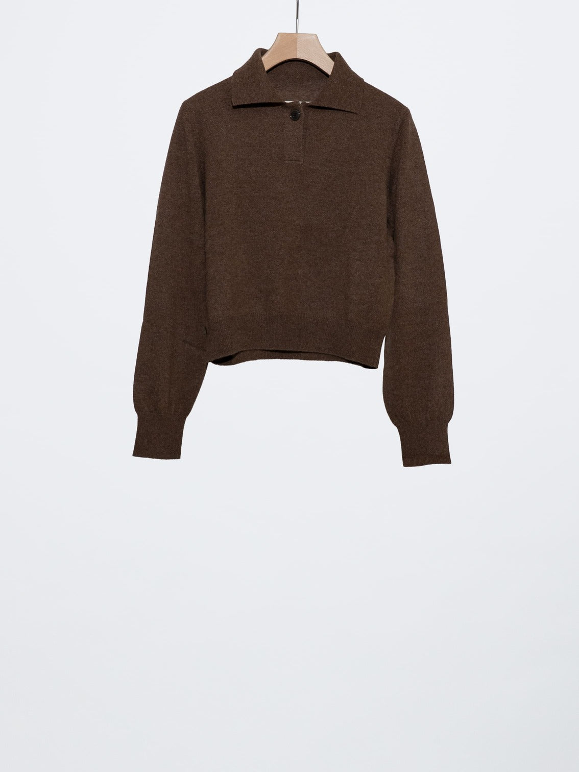 CASHMERE KNIT POLO