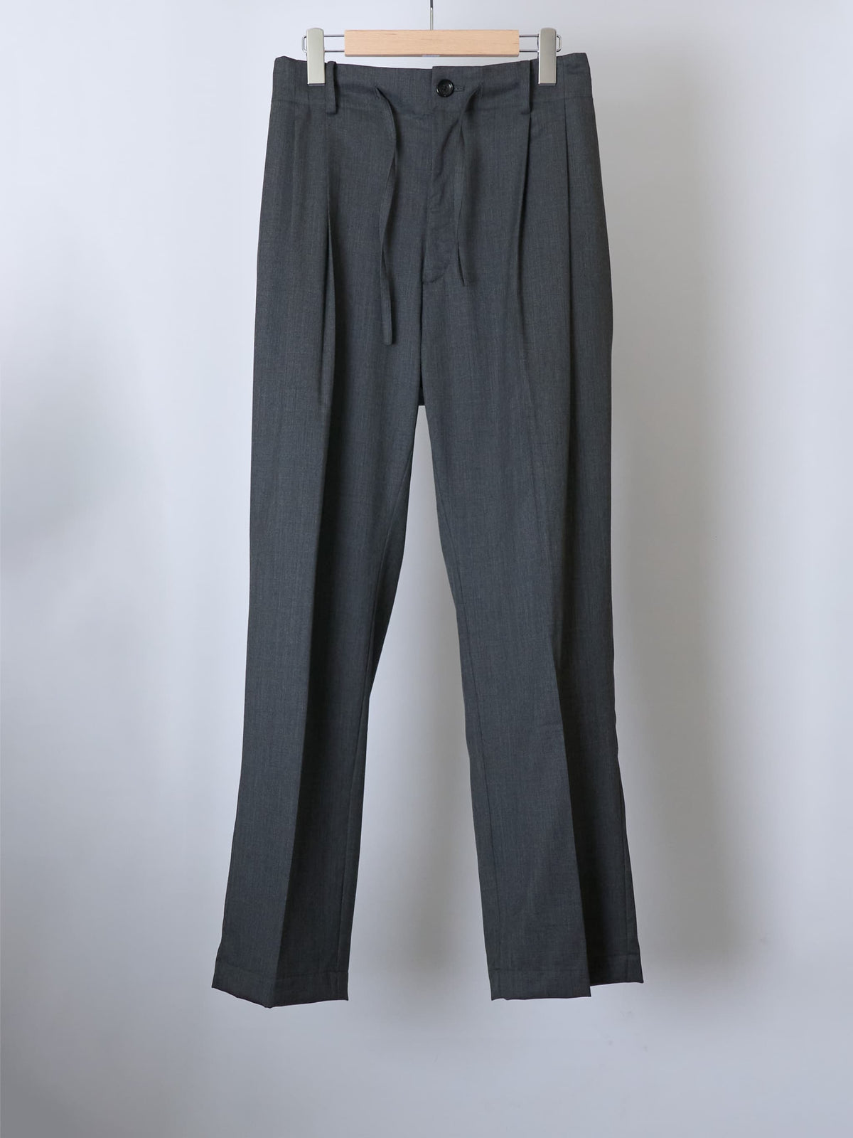 WOOL BELTLESS PANTS