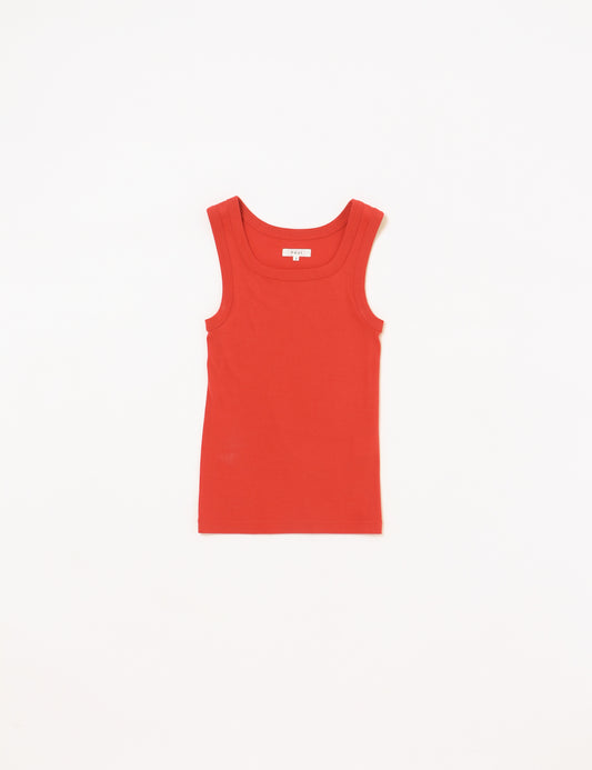 COTTON SQUARE TANK TOP