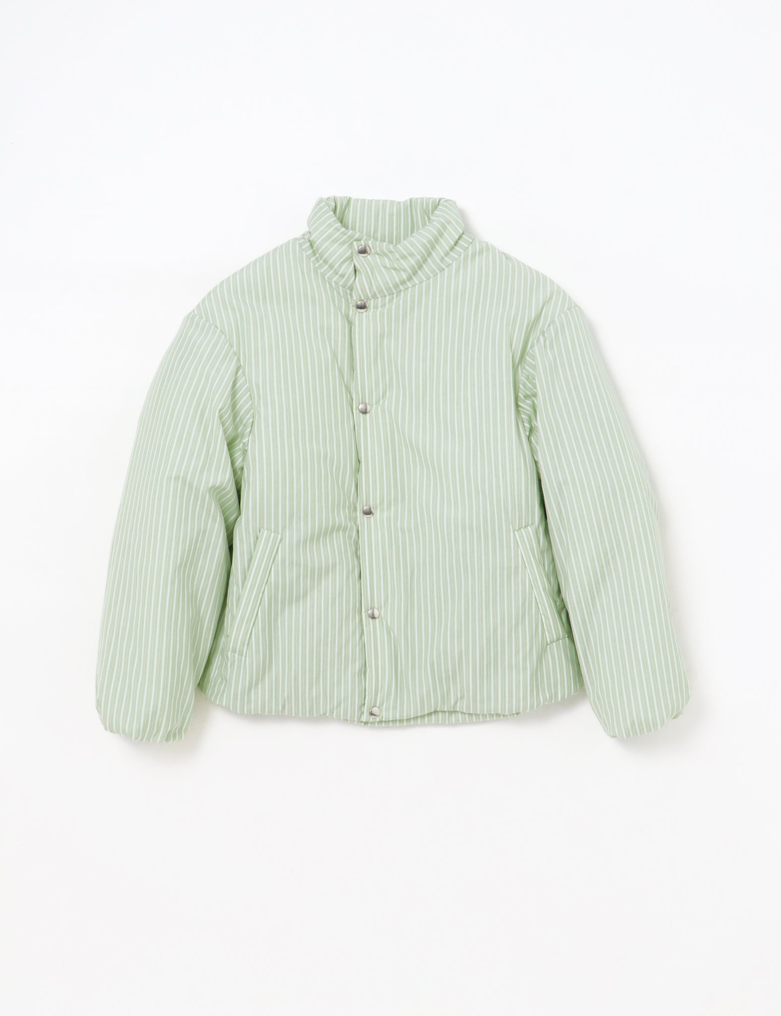 COTTON STRIPE PADET JACKET