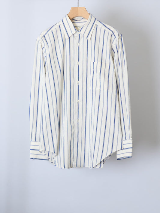 COTTON BLUE STRIPE SHIRT
