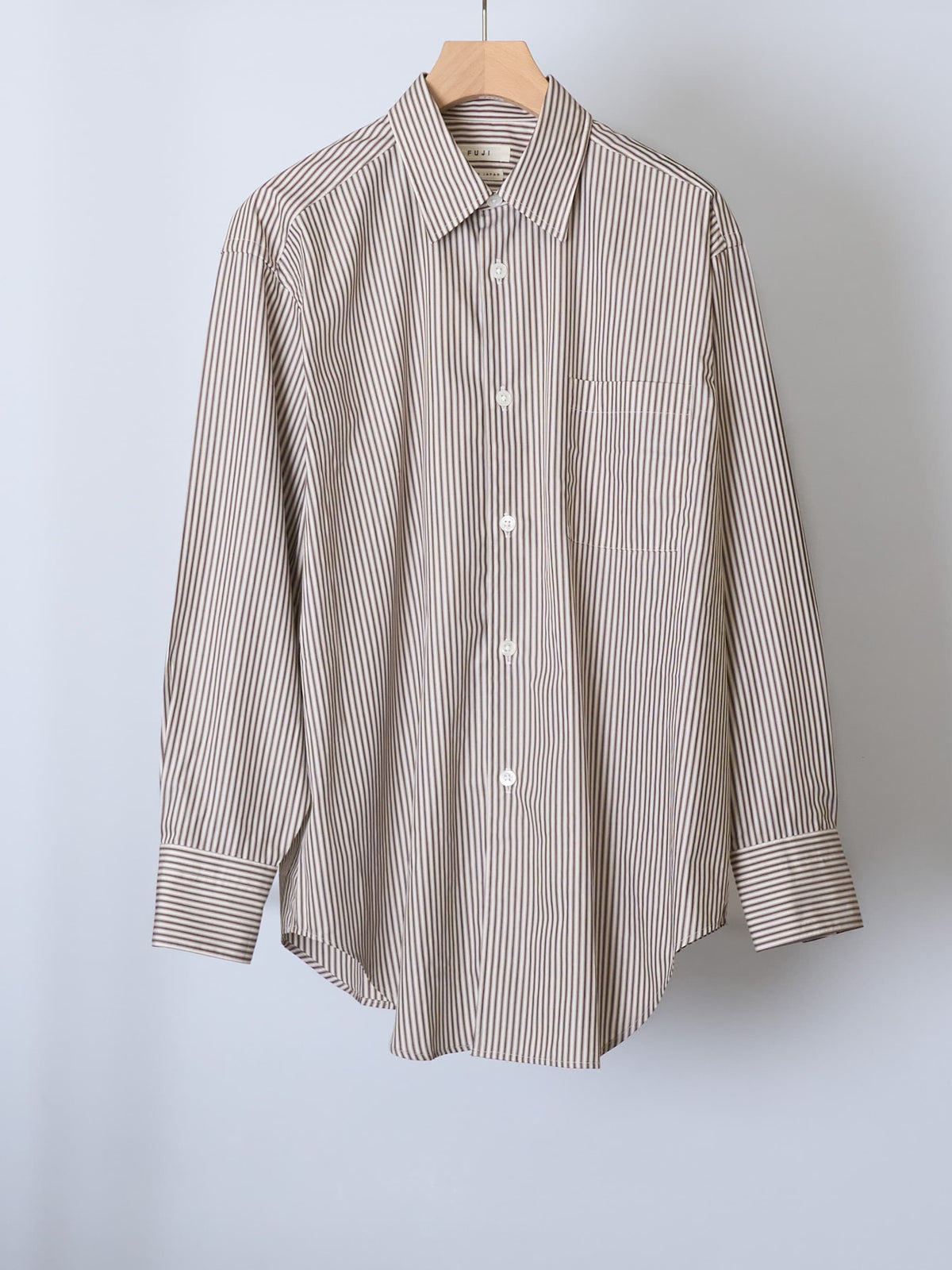 COTTON PIN STRIPE SHIRT